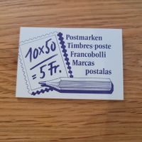 Markenheftchen Carnet De Timbre
