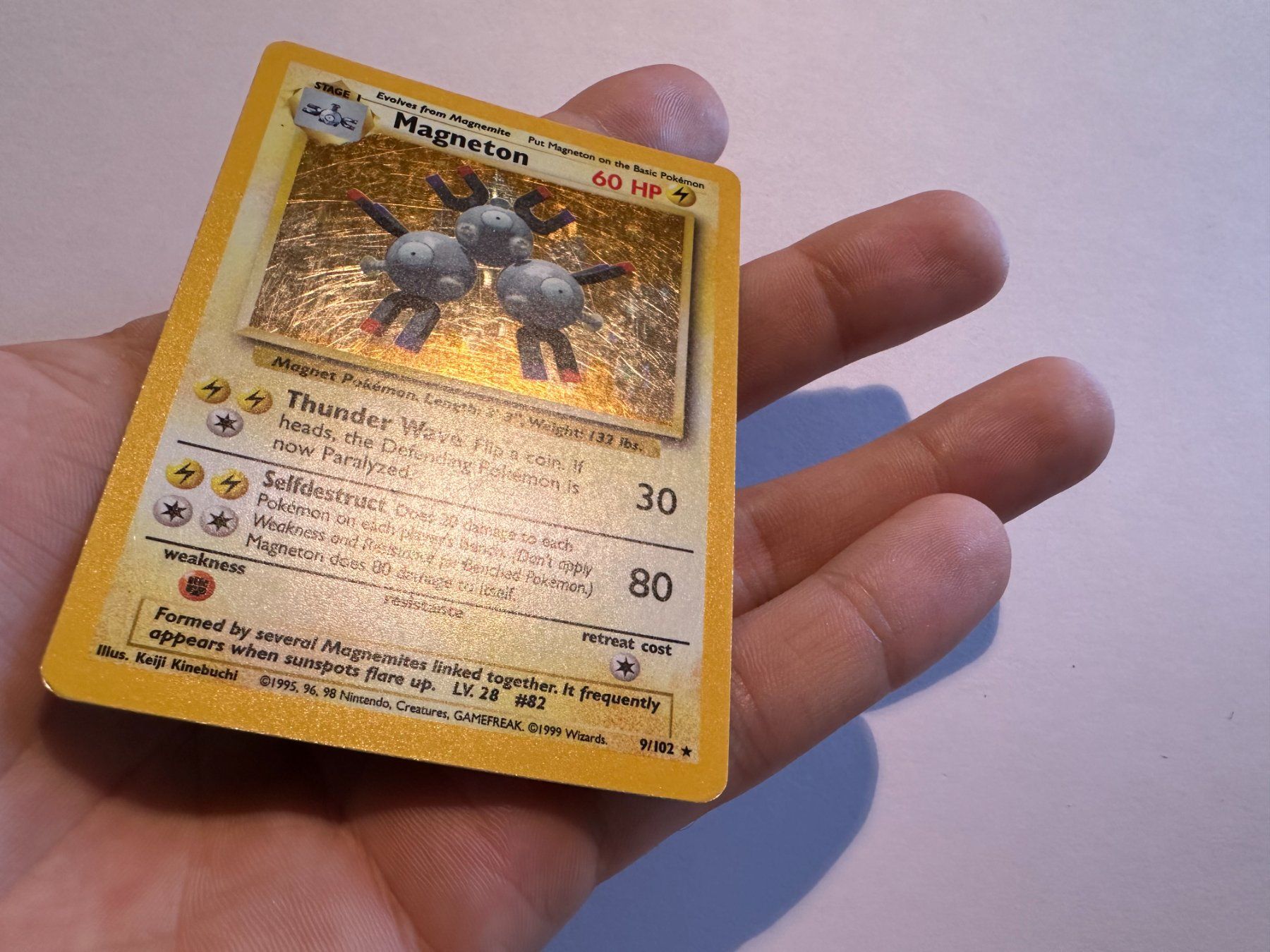 Pokémon Cartes à collectionner: Magneton holo Base EN – D'occasion à Hagendorn par Pokecollectorch 5