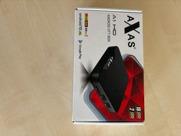 AXAS A1 HD Android OTT Box 16GB 2GB RAM neu Mediaplayer