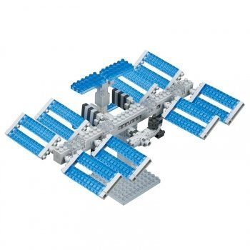 Nanoblock Baukästen: Nanoblock - Space Station (Level 3) – Neu und originalverpackt aus Hochdorf von ruest-online