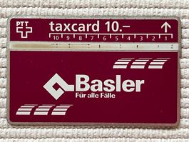 PTT Taxcard 10.- "Basler Versicherung"