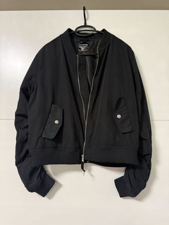 Schwarze Übergangsjacke, Bomberjacke, Top Zustand!