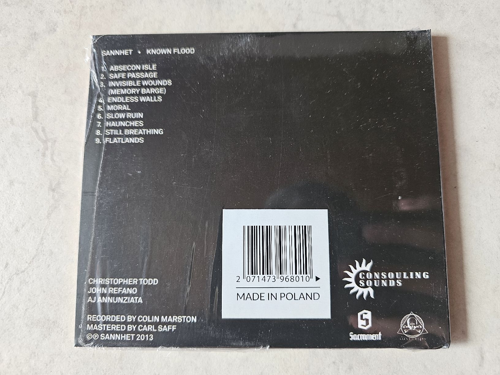 CDs: Sannhet  -  Known Flood  /  Fabrikneu – Neu und originalverpackt aus Schneisingen von backstore24 1