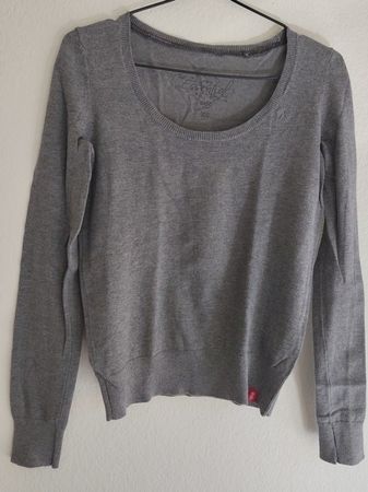 Grauer Strickpullover EDC Esprit  * Grösse XS