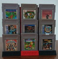 lot N10 de 9 jeux game boy 