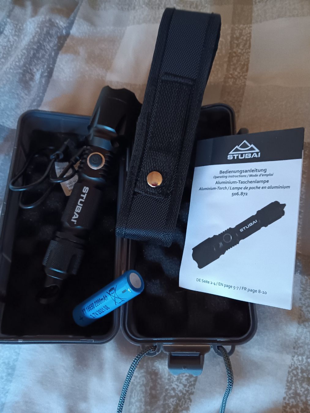 Lampade: Stubai Taschenlampe neu – Nuovo e nell'imballaggio originale da Rodels venduto da sol_pq169