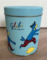 alte Blechdose Globi Verlag Zürich Höhe 11cm Topzustand