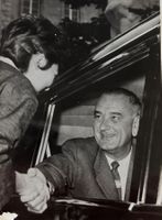 US-Präsident Lyndon B. Johnson, 1965 - Pressefoto Keystone