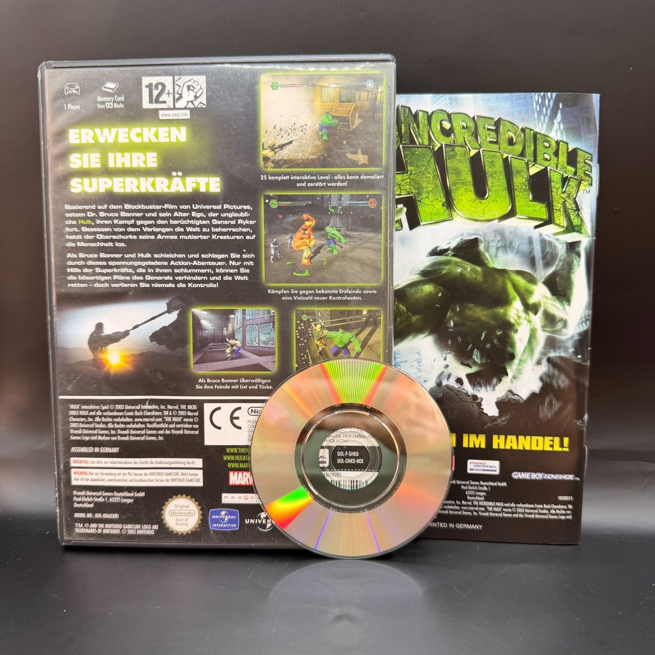 Nintendo Spiele: Hulk Gamecube – Gebraucht aus Düdingen von Nerdworld 1