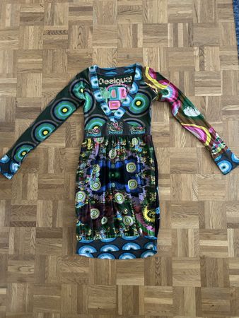 Buntes Desigual Kleid in Grösse S