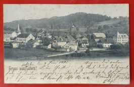 Gruss aus Tafers 1901