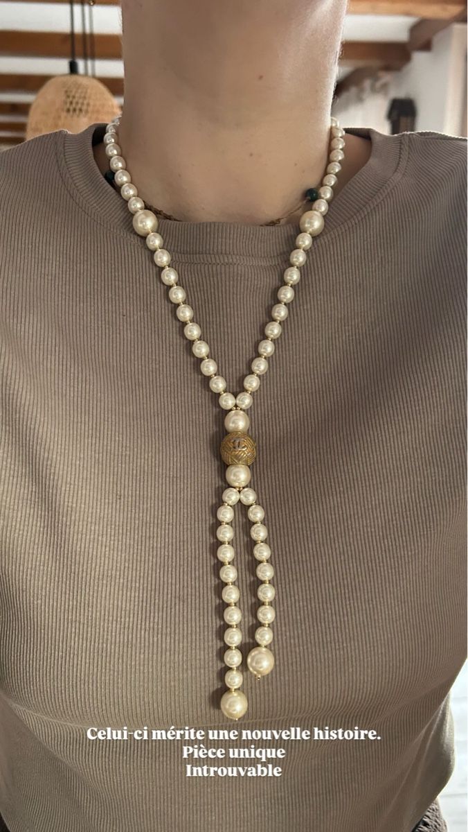 Catenine: Collier upcycling kamad Paris – Usato da Court venduto da Alma.oa 1