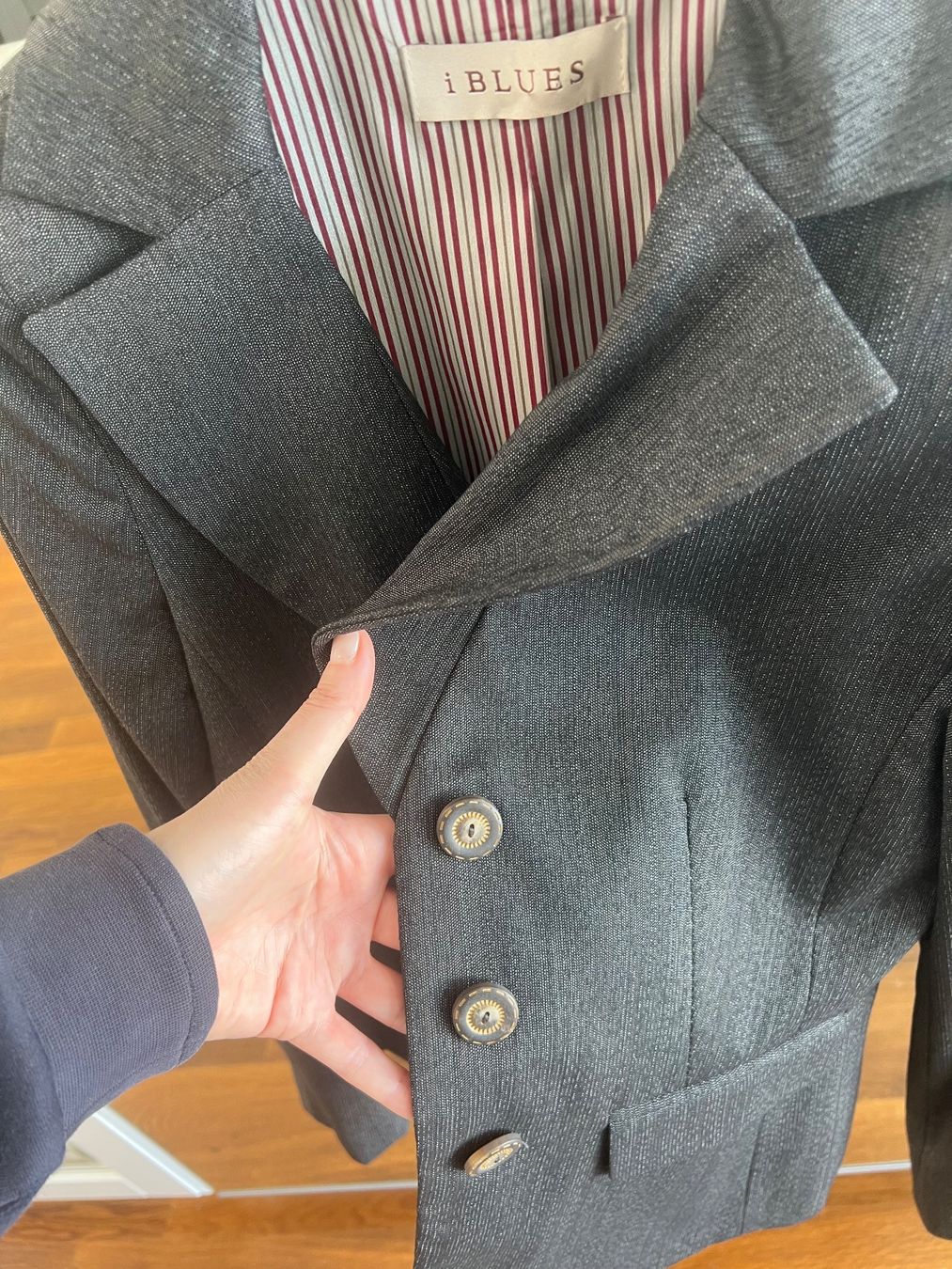 Giacche: iBLUES blazer DE34 grey, wool-blend – Usato da Zürich venduto da s4mister 1