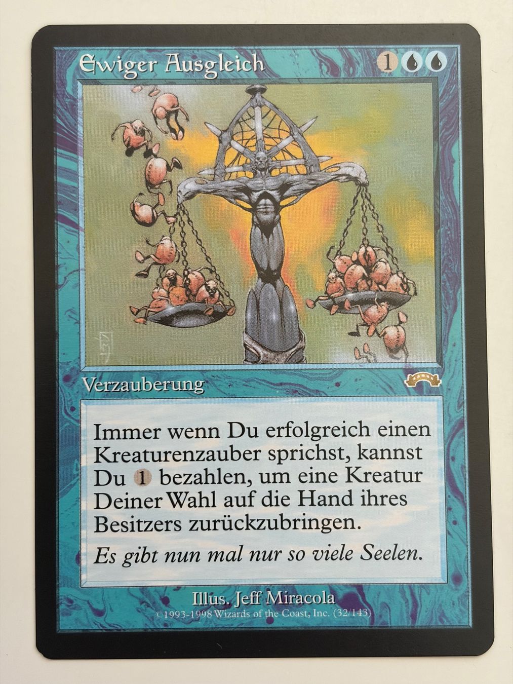 Magic The Gathering Cartes à collectionner: Ewiger Ausgleich - Exodus – D'occasion à Bonstetten par ddiederichs