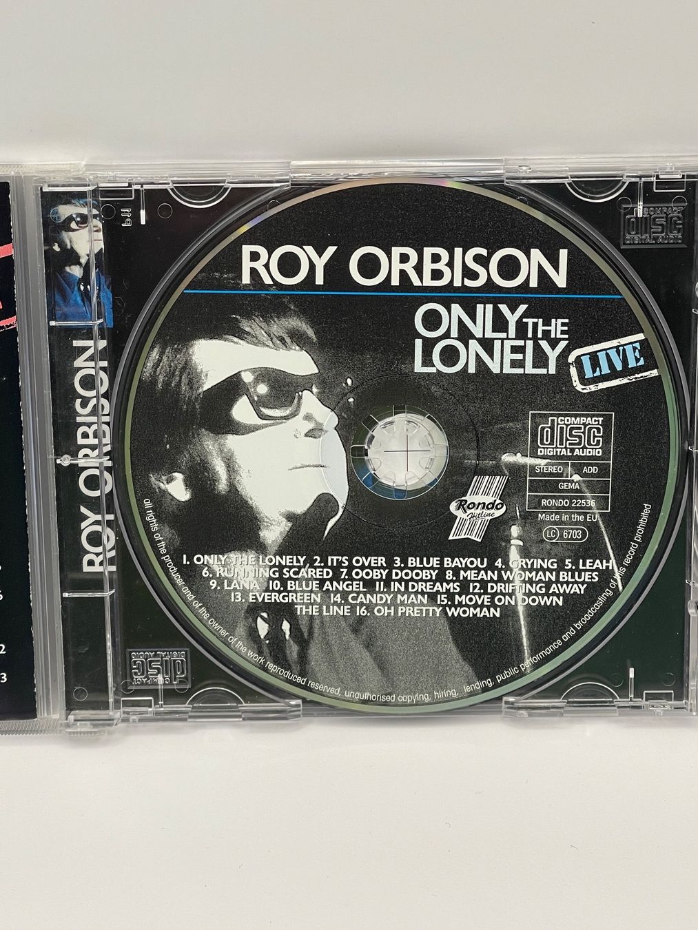 CD: Roy Orbison - Only the Lonely – Usato da Rüti ZH venduto da alumedien 2