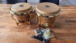 LP Galaxy Giovanni Series Bongos + Meinl Tasche Top