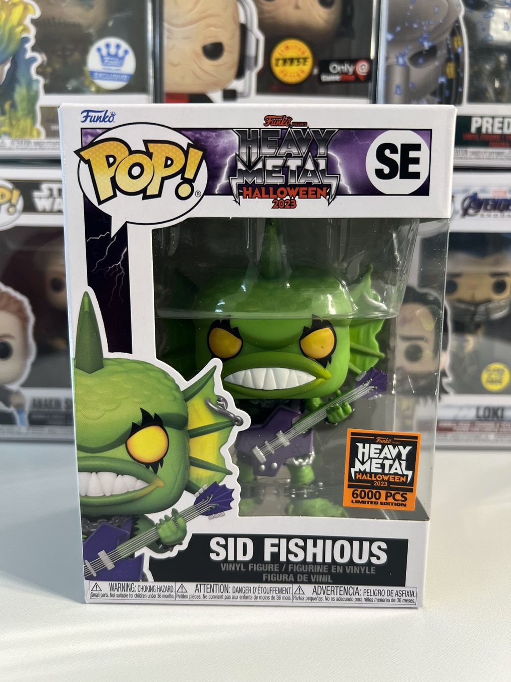 Funko Statuette: Funko POP! Sid Fishious Edition Limitée 6000 Pièces – Nuovo e nell'imballaggio originale da Le Mouret venduto da perfectbijou
