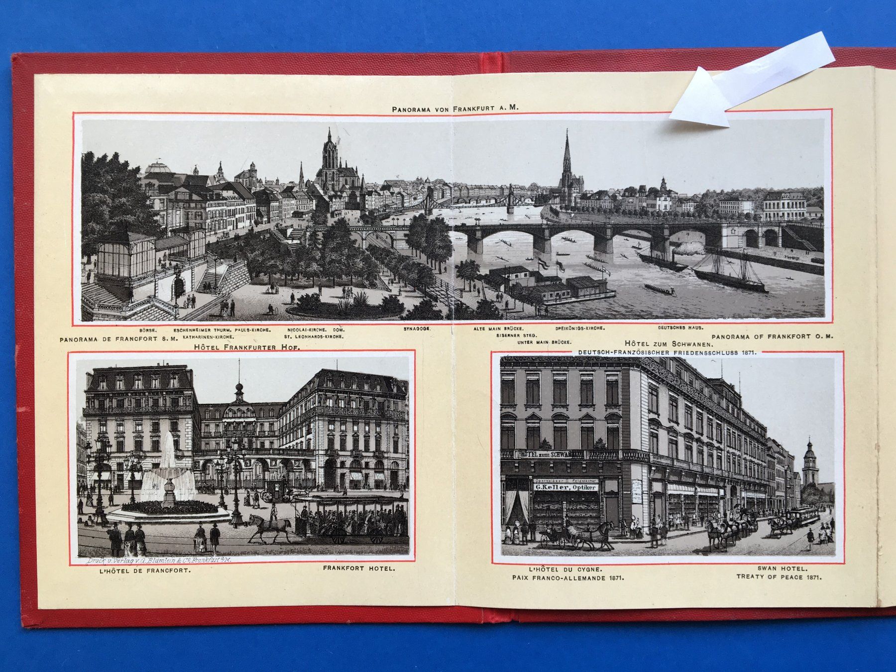 Libri: ERINNERUNG AN FRANKFURT AM MAIN – Usato da Fällanden venduto da huk46 1