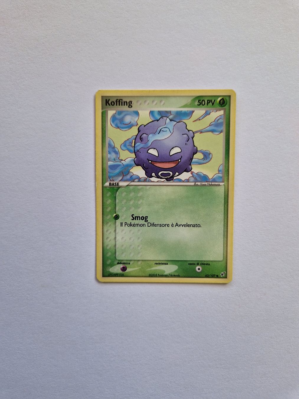 Pokémon Carte collezionabili: Koffing - Deoxys - IT - Ab 1 – Usato da Romont FR venduto da raj_sjv9