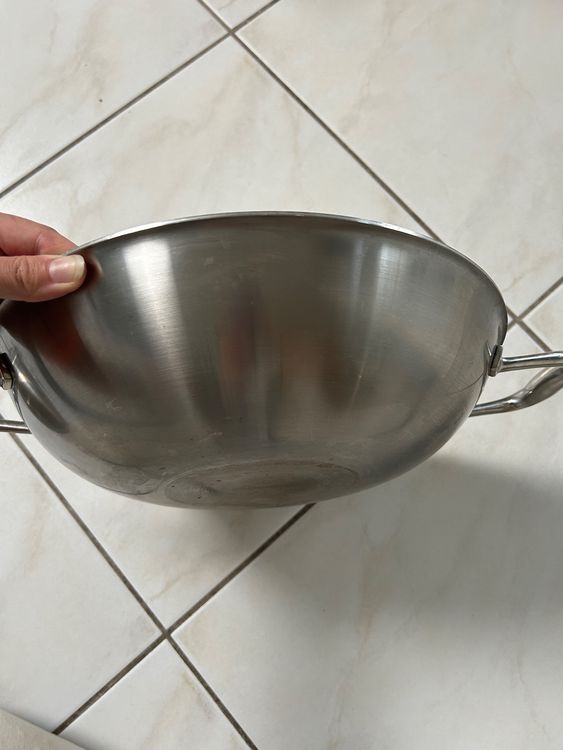 Kuhn Rikon Edelstahl Wok / High Dome Wok | Kaufen auf Ricardo
