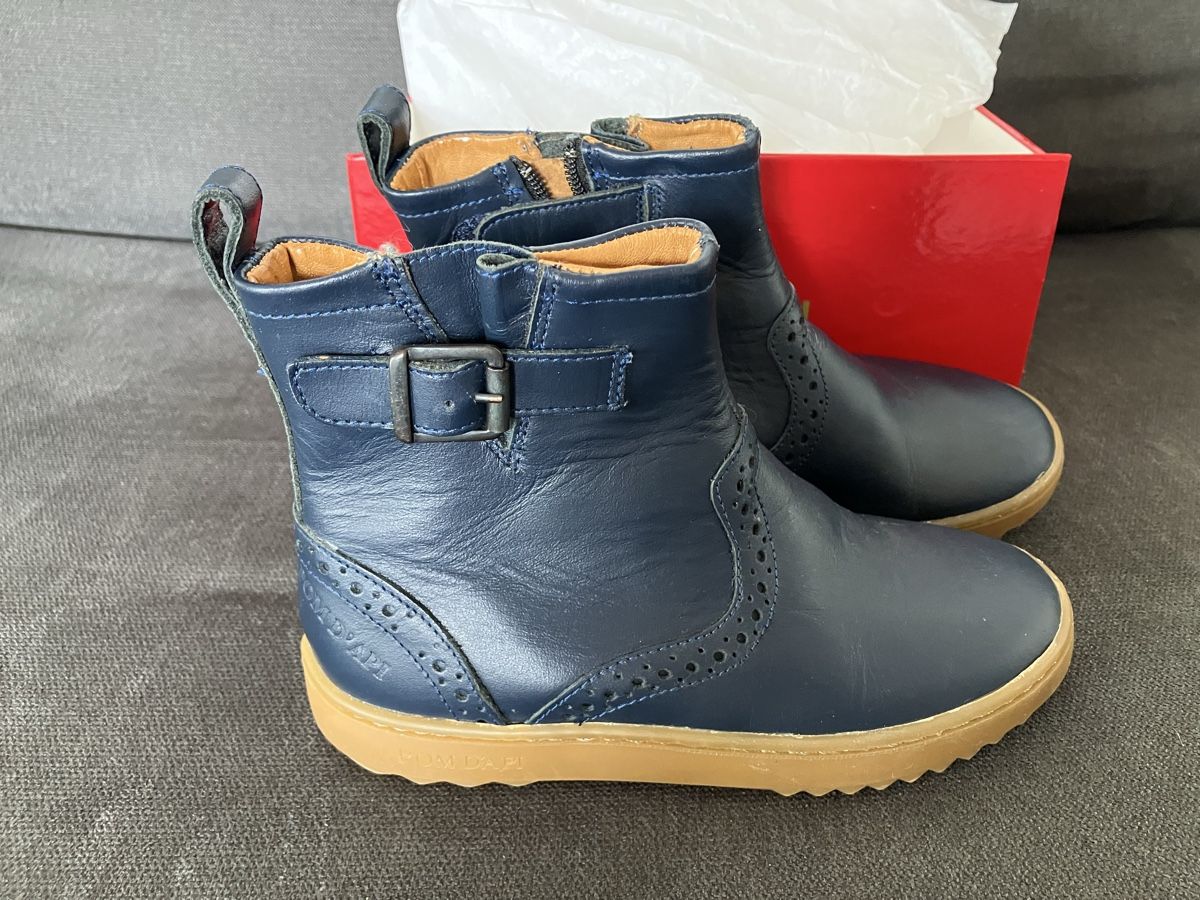 Pom d'Api Scarpe per ragazze: Bottines en cuir Pom D’Api  – Nuovo e nell'imballaggio originale da Villars-Tiercelin venduto da gir_7z67 1