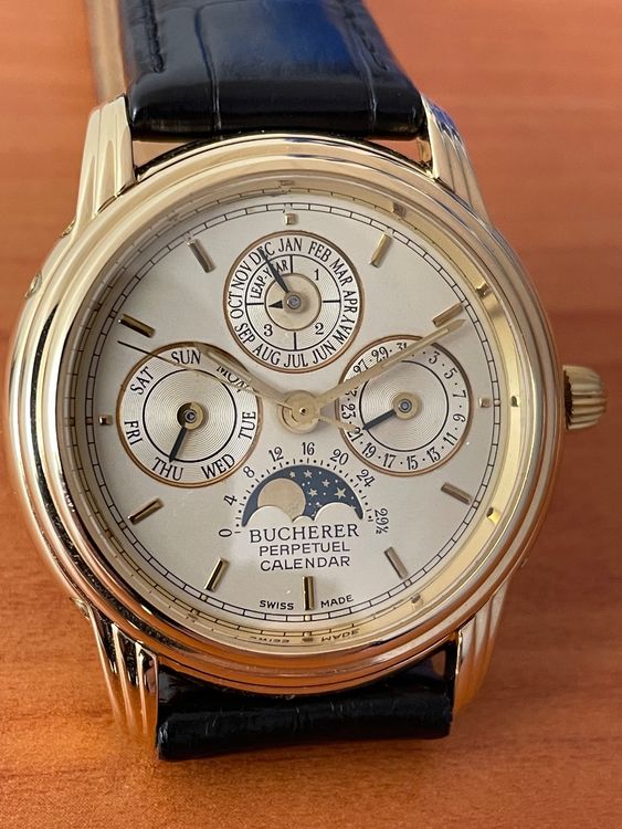 Bucherer Uhr Perpetual Ewiger Kalender | Kaufen auf Ricardo