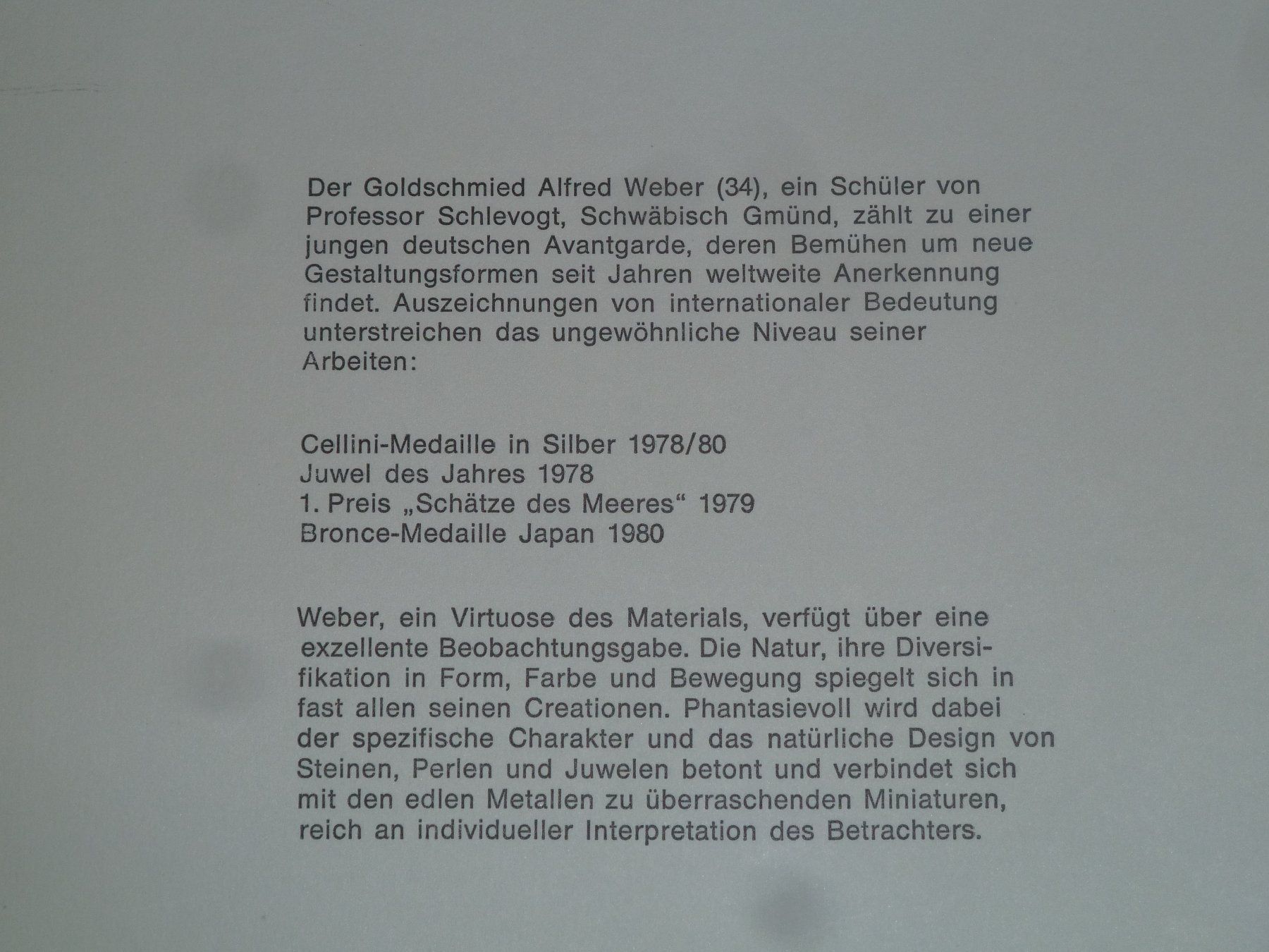 Figuren: sculpture Alfred Weber – Neu (gemäss Beschreibung) aus Fontenais von Vava68 3