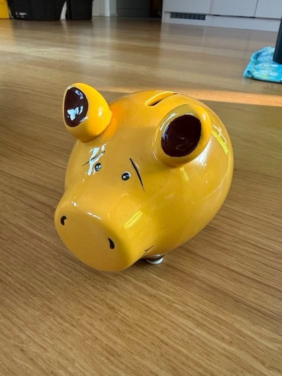Spardosen: Ein Sparschwein – Neu und originalverpackt aus Zürich von Mousie