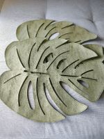 Tischsets Monstera Blatt grün