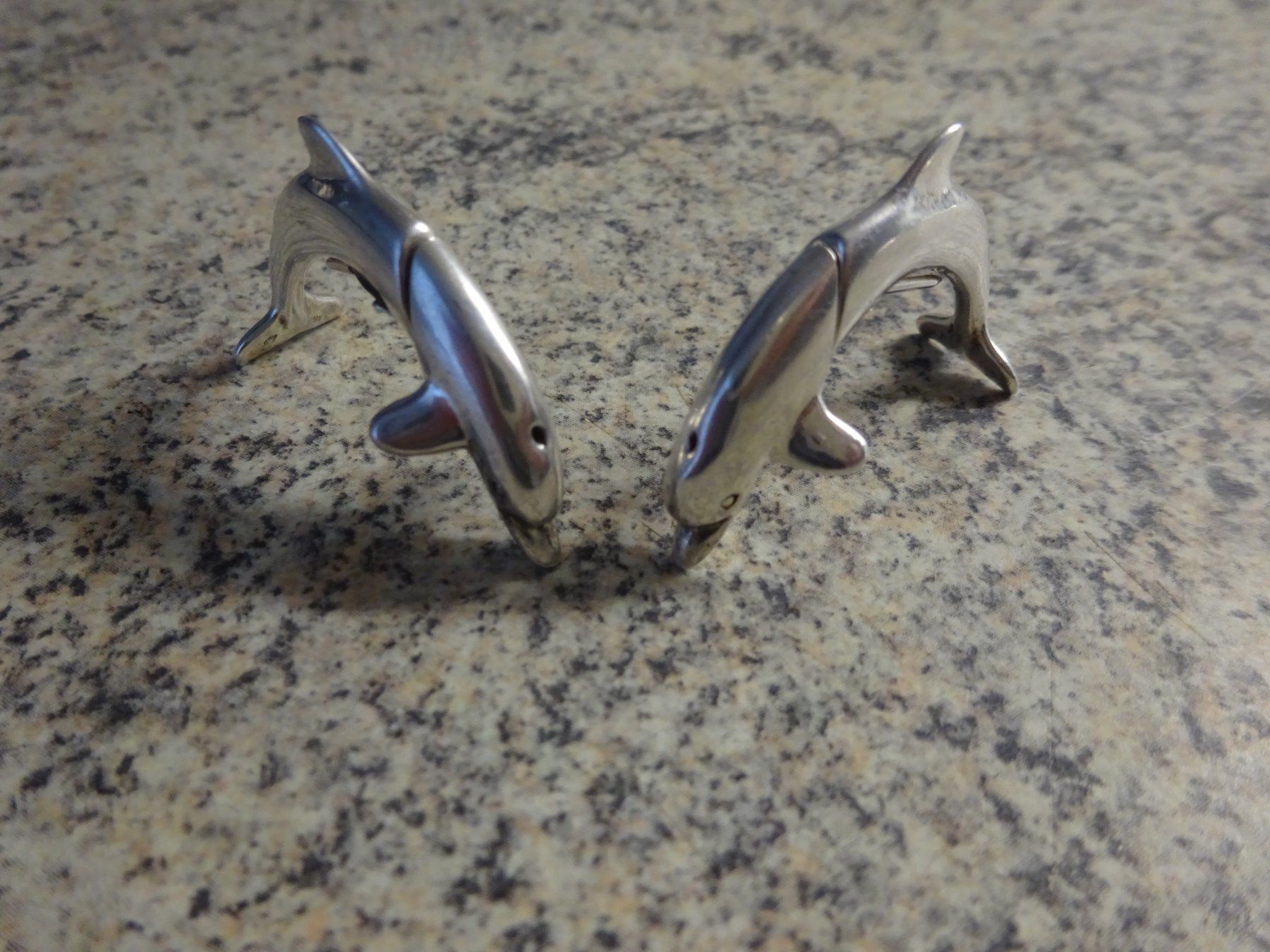 Orecchini pendenti & Orecchini a lobo: Delfin Ohrstecker / 925 Silber – Usato da Esslingen venduto da FetteSchnecke 6