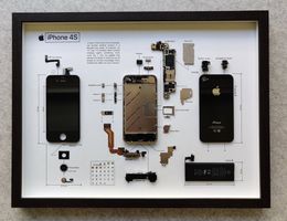 «IPhone 4S in Frame» Schwarz