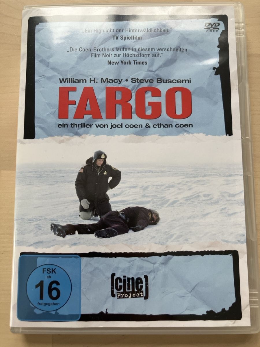 Tutti i DVDs: FARGO DVD, Thriller, Joel & Ethan Cohen – Usato da Zürich venduto da Mameloschn