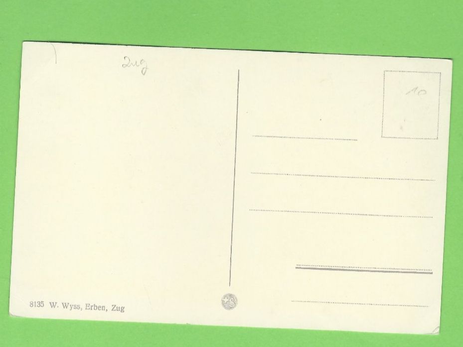 Cartoline postali: Zug am Zugersee Schweiz – Usato da Zürich venduto da t24_de 1