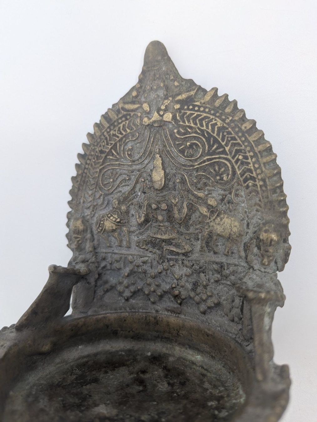 Sculture & Statue: Buddha, Buddhistisches Gefäss, Kerzenhalter oder Öllampe – Usato da Emmen venduto da magelan 2