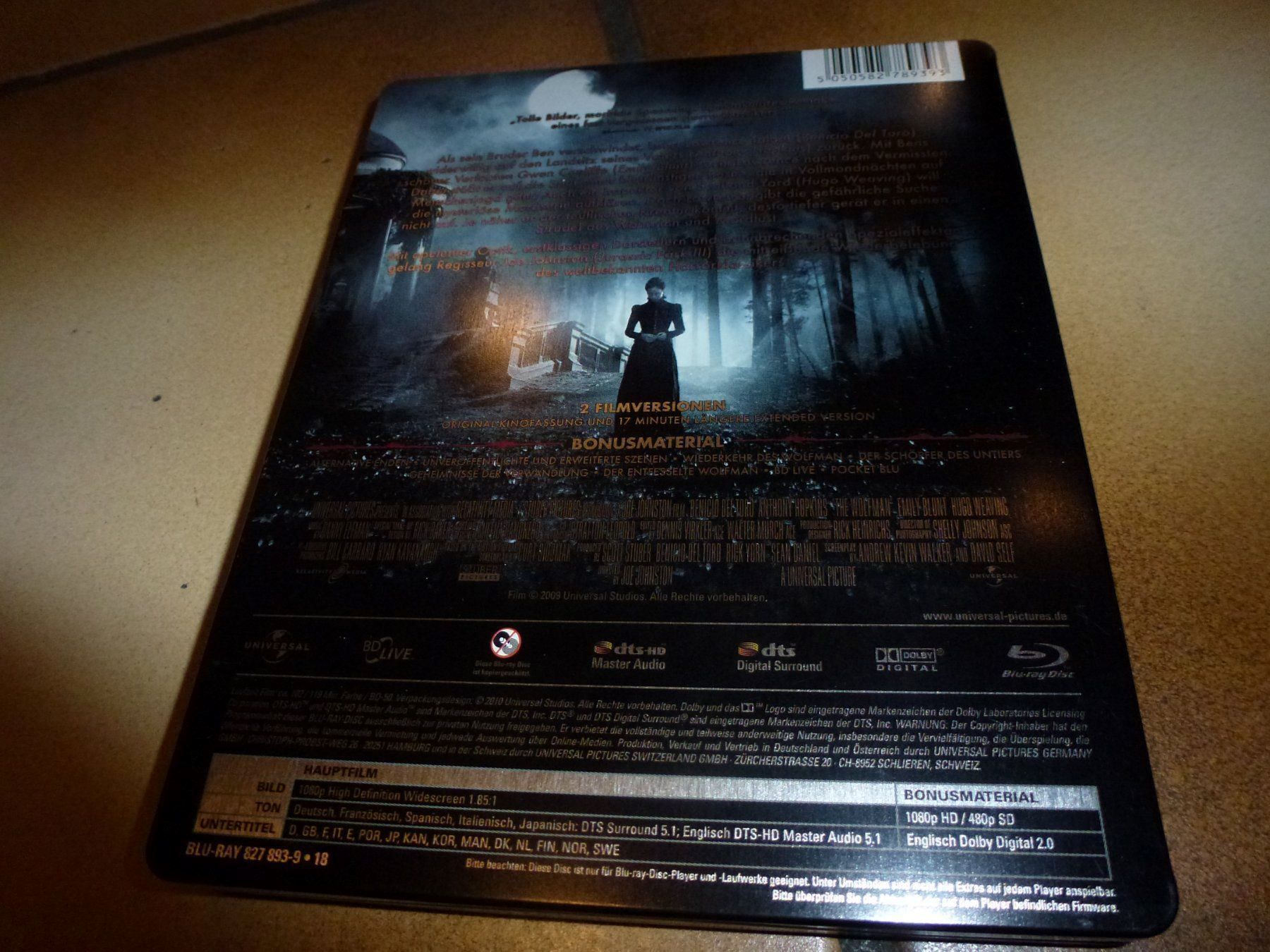 Tutti i DVDs: Wolfman BLU-RAY STEELBOOK – Usato da Olten venduto da Disc-Verkauf 2