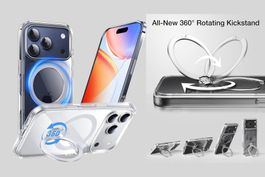 iPhone 17 Pro Max Hülle MagSafe Ring Stand Case + Schutzglas