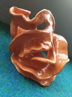 ART BRUT VASE "FRATZ-MANN", Ton+Glasur