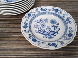 Hutschenreuther Zwiebelmuster Suppenteller gross und tief