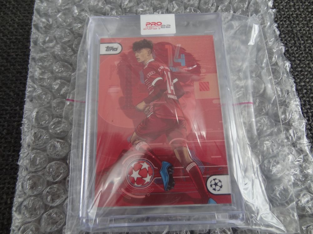 Carte Topps Chrome UCC 2022/23 - Paul Wanner (FC Bayern Munich) /199 - Near Mint