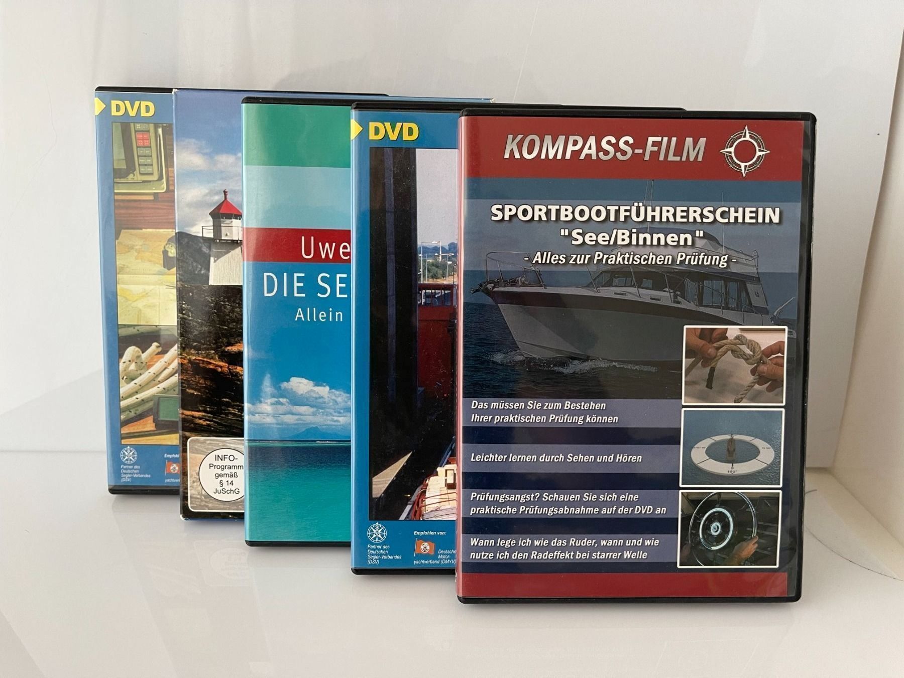 Alle DVDs: DVD set für Skipper-Training und mehr – Gebraucht aus Jonen von BMWE369