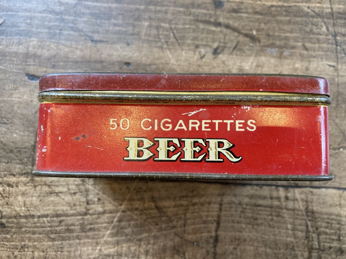 Tabacchi: Blechdose Beer Cigaretten Byzanz – Usato da Zürich venduto da Mueschelmau 2