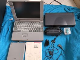 Toshiba Satellite 200CDS + printer - Vintage