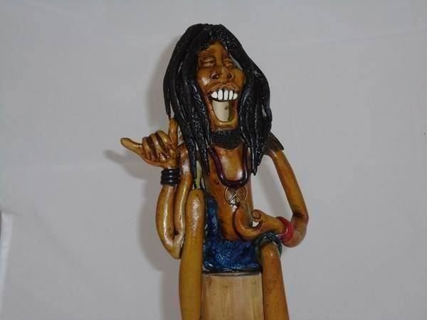Candele: grosse Räucherstäbchenhalter rastaman – Nuovo (secondo la descrizione) da Minusio venduto da Chinatech