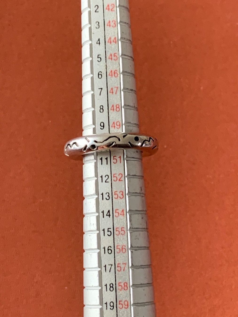 Ringe: Dicker Silberring Wellenpunkt (50/16) – Gebraucht aus Dittingen von Bellevista 6