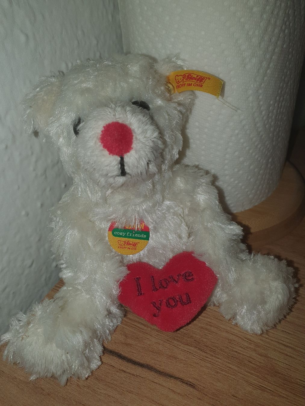 Steiff Spielzeuge: Steiff Teddybär mit Herz – Gebraucht aus Klingnau von Fee1960