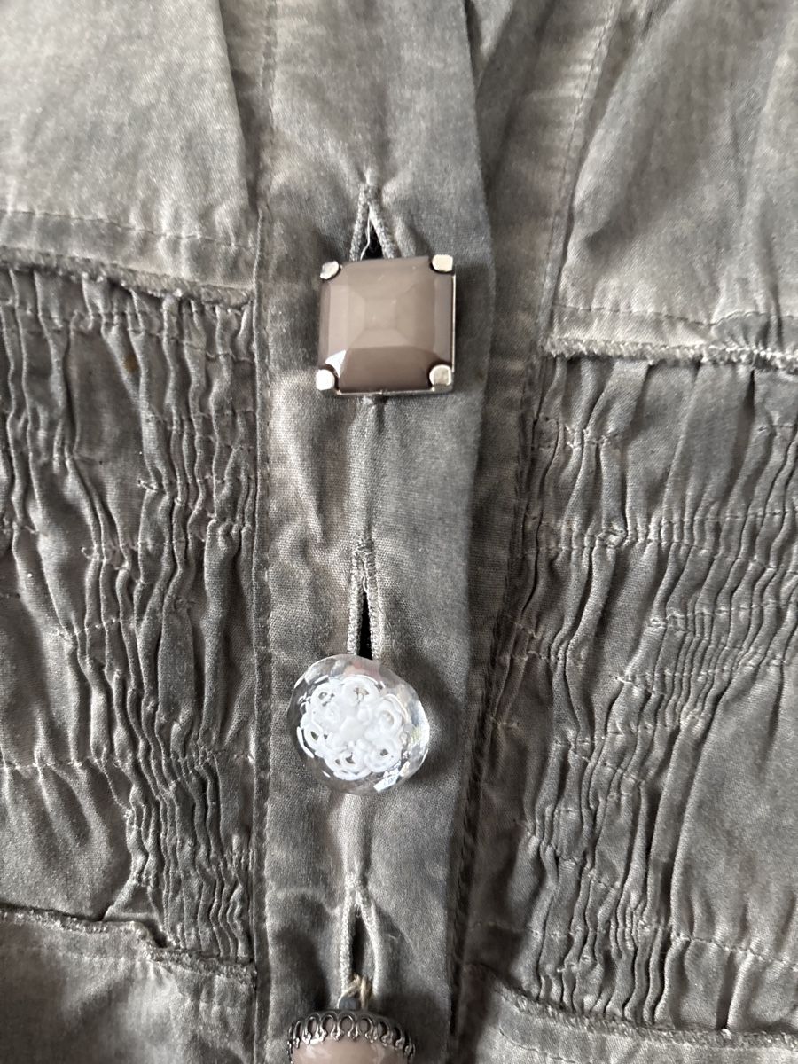 Tuniche: Tunika Bluse mit Details, Grösse 40/M – Usato da langenthal venduto da rundholz7 6