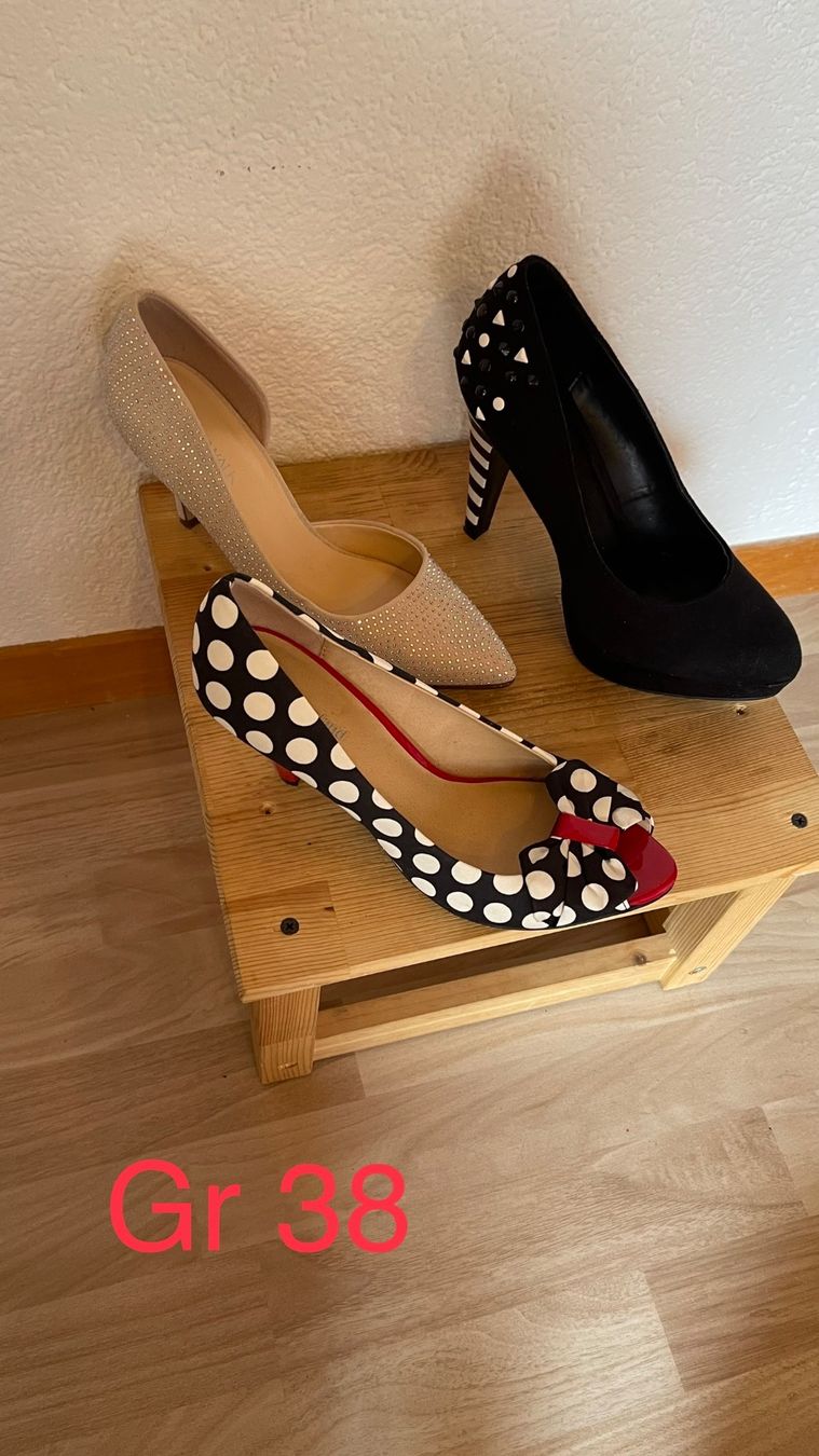 Damenschuhe: High Heels Damenschuhe gr38-gr39 – Gebraucht aus Niederrohrdorf von Aldi01 7