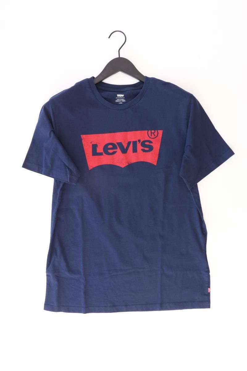 T-Shirts: Levi's Printshirt Gr. L Kurzarm blau – Gebraucht aus Neustadt an der Waldnaab von SecondLifeFashion