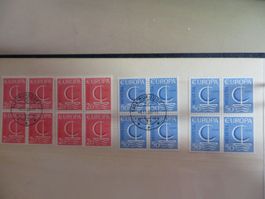 Sondermarken 1966 (Europa) 2x Satz Viererblocks ** / ⦿