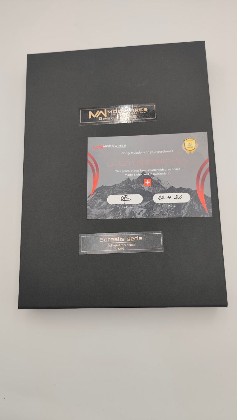 Kabel: Moonwire Borealis Kabel 0.9m - Cinch – Gebraucht aus Toffen von RohrerHiFiAG 4